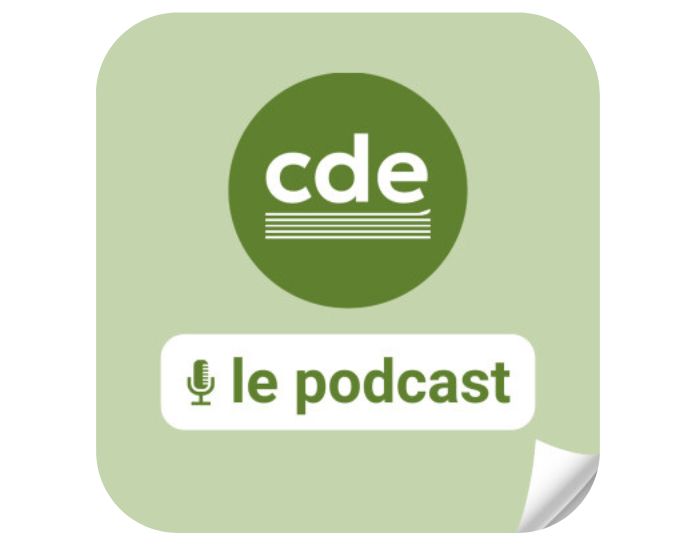 Logo du podcast du CDE