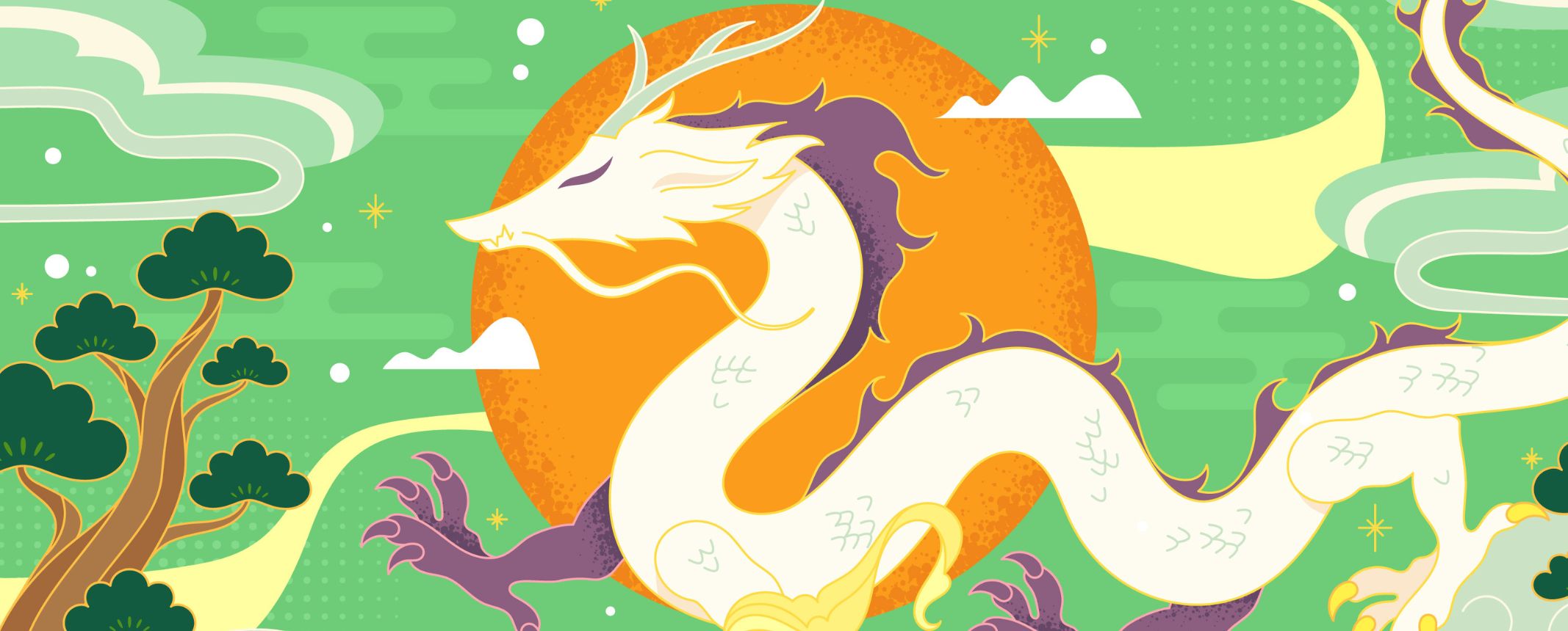Illustration d'un dragon